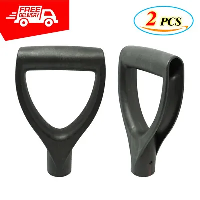 2 Pcs Replacement Plastic D Handle For Repair Tool Garden Spades Snow Shovel US • $6.73