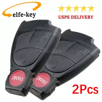 2 For 1999-2006 Mercedes Benz C E S CL CLK SL SLK Remote Car Key Shell Case Fob • $9.49