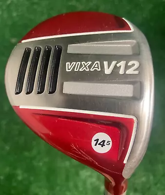 $119.59 • Buy VIXA V12 3 Wood 14.5* RH 50g Senior Graphite 43.5  Great Grip Excellent Club