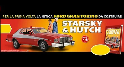 BUILD FORD GRAN TORINO STARSKY & HUTCH 1/8 16 Car Model. 17. 18. 19. 20 ̄ • £76.02