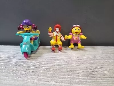 1992 McDonald's McDonaldland Rev-Ups Vroomers  Birdie Scooter & 1990s Figs • $9