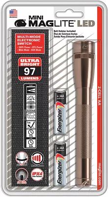 Mag-Lite Mini Maglite LED 2AA Copper 6.25  Copper Flashlight 53596 • $36.85
