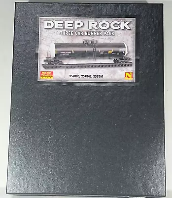 Micro-trains N Scale 68' General Service Tank Car  3-pk Deep Rock   99300184 • $114.95