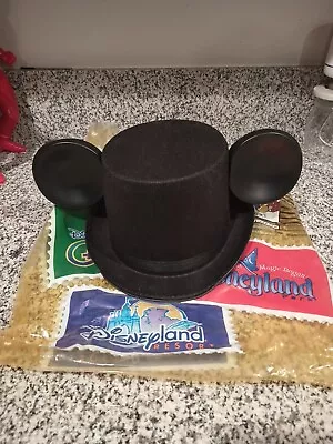 Retired Walt Disney Mickey Mouse Ears Top Hat Jacobson Wedding Cap Groom Costume • $99.99