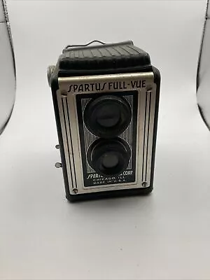 Vintage 1950s Spartus Full-Vue 120mm Film Box Camera • $16