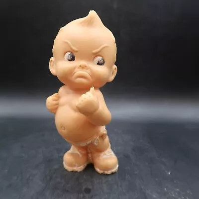 Mid Century Rubber Fighting Kewpie Doll Wearing A Diaper; 6.5  • $17