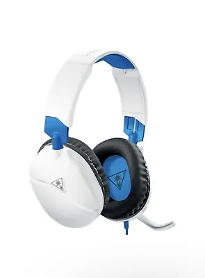 Turtle Beach Recon 70 Wired Gaming Headset (White/Blue) (Xbox One/PS4/Switch/PC • $33.95