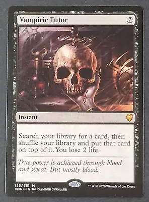 MTG - Vampiric Tutor - Commander Legends - NM - Mythic - Magic The Gathering • $41.21