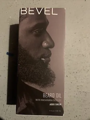 $10.99 • Buy Bevel Beard Oil With Macadamia Seed Oil 1 Fl Oz