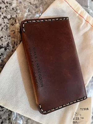 Makr Carry Goods HORIZON THREE WALLET Chromexcel • $80