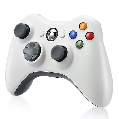 Wireless Game Controller Gamepad Joystick For Microsoft XBOX 360 & PC WIN 7 8 10 • $25.59