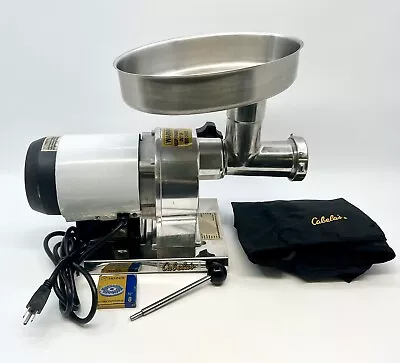 Cabela's Commercial Grade 1/2 Hp Meat Grinder W/ New SS 3/16” Plate & Cover • $299.95