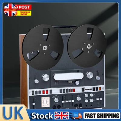 7inch Empty Tape Reel 3 Holes 1/4 For Studer ReVox/TEAC/BASF (3 Holes Black) Hot • £22.56