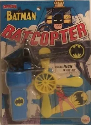 $129.99 • Buy Vintage 1974 Batman Ahi Gyro Batcopter Mip! Azrak Hamway Int'l! Rare!