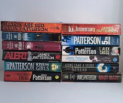 James Patterson Crime Thriller Action Small Paperback Book Various Titles PB1 • $4.95