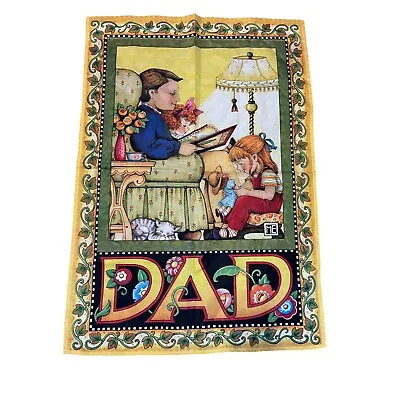 Mary Engelbreit Dad Father's Day Outdoor Flag 28x40 • $22
