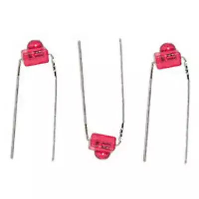 Miniatronics Micro Mini LEDs 1/16in 1.5mm Diameter Red Pkg(12) 12-001-12 • $9.98