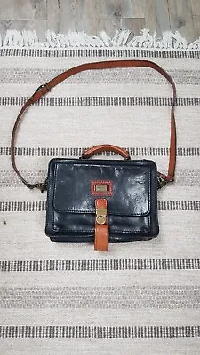 Hight Quality Crossbody Black Leather Bag • £37