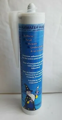 Underwater Magic - UNDERWATER Adhesive & Sealant - Colour White • £31.50