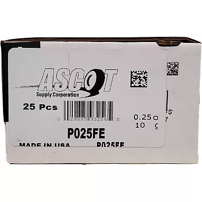 Perfect Equipment P025FE Coated Steel Wheel Weight 0.25 Oz - Box Of 25 • $7.71