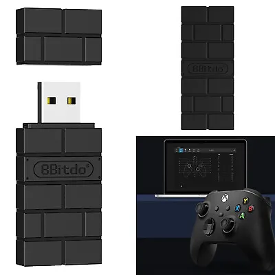 8Bitdo USB Wireless Bluetooth Adapter For Windows 10 PS5/PS4 NS Xbox Series • $43.54