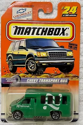 Matchbox 1998 Series 5 #24 National Car Rental Chevy Transport Van • $14.99