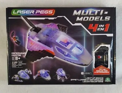 Laser Pegs Multi Models 4-in-1 Microhawk Faucon Brand New In Box • $23.23