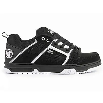 DVS Men's Comanche Low Top Sneaker Shoes Black/White Clothing Apparel Skatebo • $168.93