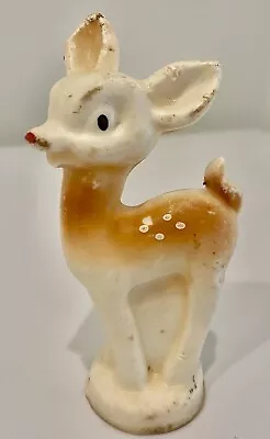 Vintage RARE Rudolph The Red Nosed Reindeer “Peel-Away” Hollow Milk Chocolate 5” • $100