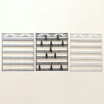 Metal Wire Nail Polish Display Organizer Wall Rack (Hold 90 To 126 Bottles) USA • $42.99