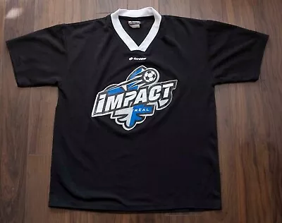 Montreal Impact Jersey  MLS Soccer Lotto Vintage Size L  **39g0204a5 • $55.24