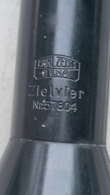 $350 • Buy Original German Carl Zeiss Jena Zielvier Sniper Scope 3 Point Reticle