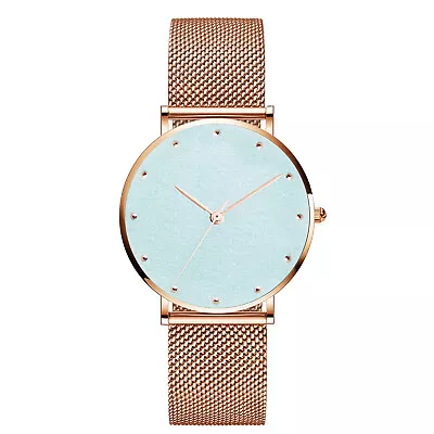 Fashion Women’s Watch Ladies Dress Quartz Wristwatch Stainless Steel Bracelet • $7.99