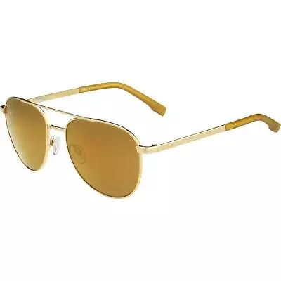 Bolle Evel Sunglasses Gold Shiny HD Polarized Brown Gold Cat 3 • $39.84