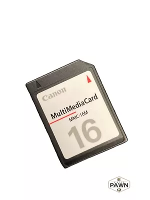 Cannon Multi-Media Card - 16GB MMC-16M - See Photos Of Actual Item (FVS026098) • $9.99