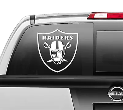 Las Vegas Raiders Oakland Window Sticker Vinyl Decal Any Size Any Color FAN FAV • $4.97