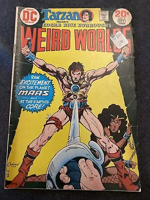 Tarzan Present WEIRD WORLDS #7 John Carter DC Comics Bronze Age Damaged • $5