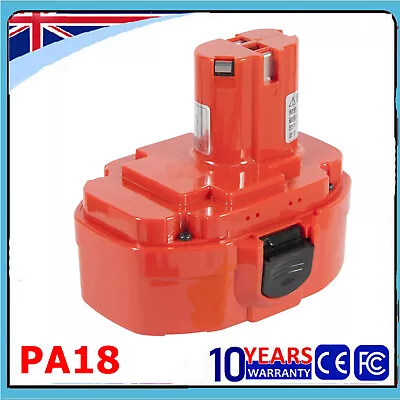 £12.89 • Buy For Makita PA18 Red 18-Volt 4.8 Ah Nickel-Cadmium (NiCd) Power Tool Battery 18V