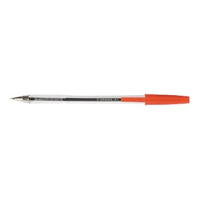 Q-Connect Medium Ball Point Pen KF34044 - Red Pack Of 20 • £4.14