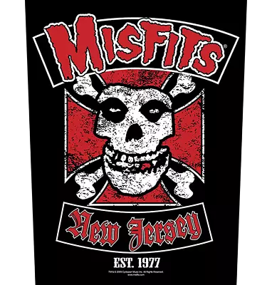 MISFITS - 'Biker' Back Patch • $19.43