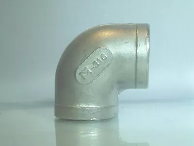 £4.39 • Buy Stainless Steel 316 BSP Adapters,A Of Range Stainless Pipe Fitting MultiListing 