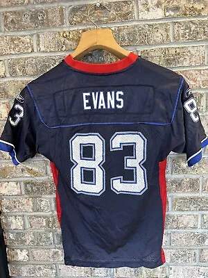 Lee Evans Buffalo Bills Blue Reebok NFL Vintage Jersey Youth Boys L (14-16) • $12.99
