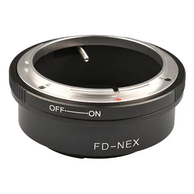 $19.94 • Buy FD-NEX Lens Adapter Ring Converter For Canon FD Lens To Sony E Mount A7 Camera