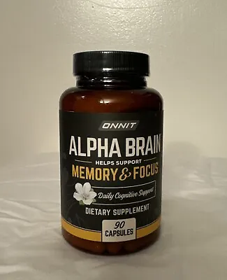 Onnit Alpha Brain Memory & Focus - 90-Capsules - • $48.99