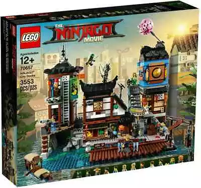 Lego The Ninjago Movie 70657 City Docks Brand New Retired Set • $825