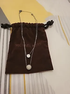 Michael Kors Necklace Silver • £50