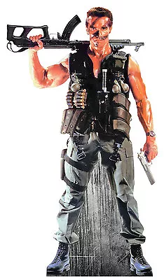 Arnold Schwarzenegger Lifesize Cardboard Cutout -  80s Action Movie Hero Soldier • £39.99