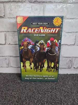 Host Your Own Race Night ~ DVD Game 2nd Edition Cheatwell Games * New & Sealed • £10.99