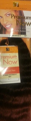 £39.33 • Buy Sensationnel Premium Now 100% HH French Wave Bulk Wet & Wavy 18  Colour 1B33T