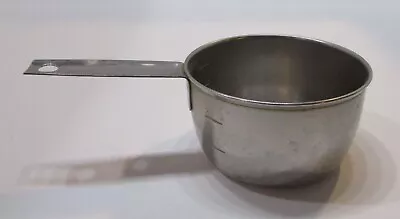 Vintage 1970's Foley Stainless Steel Retro 1 Cup Measure • $15